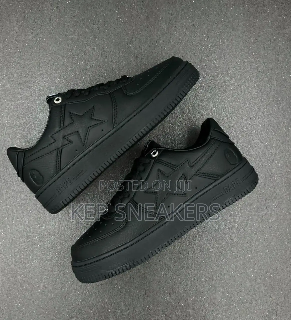 Nike Airforce 1 Bape Sta “Triple Black”