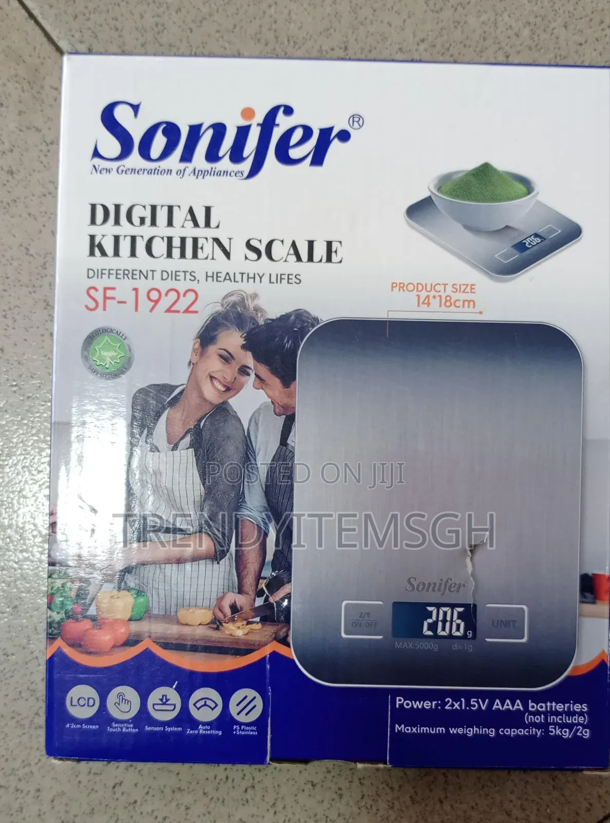 5kg Digital Kitchen Weighing Scale