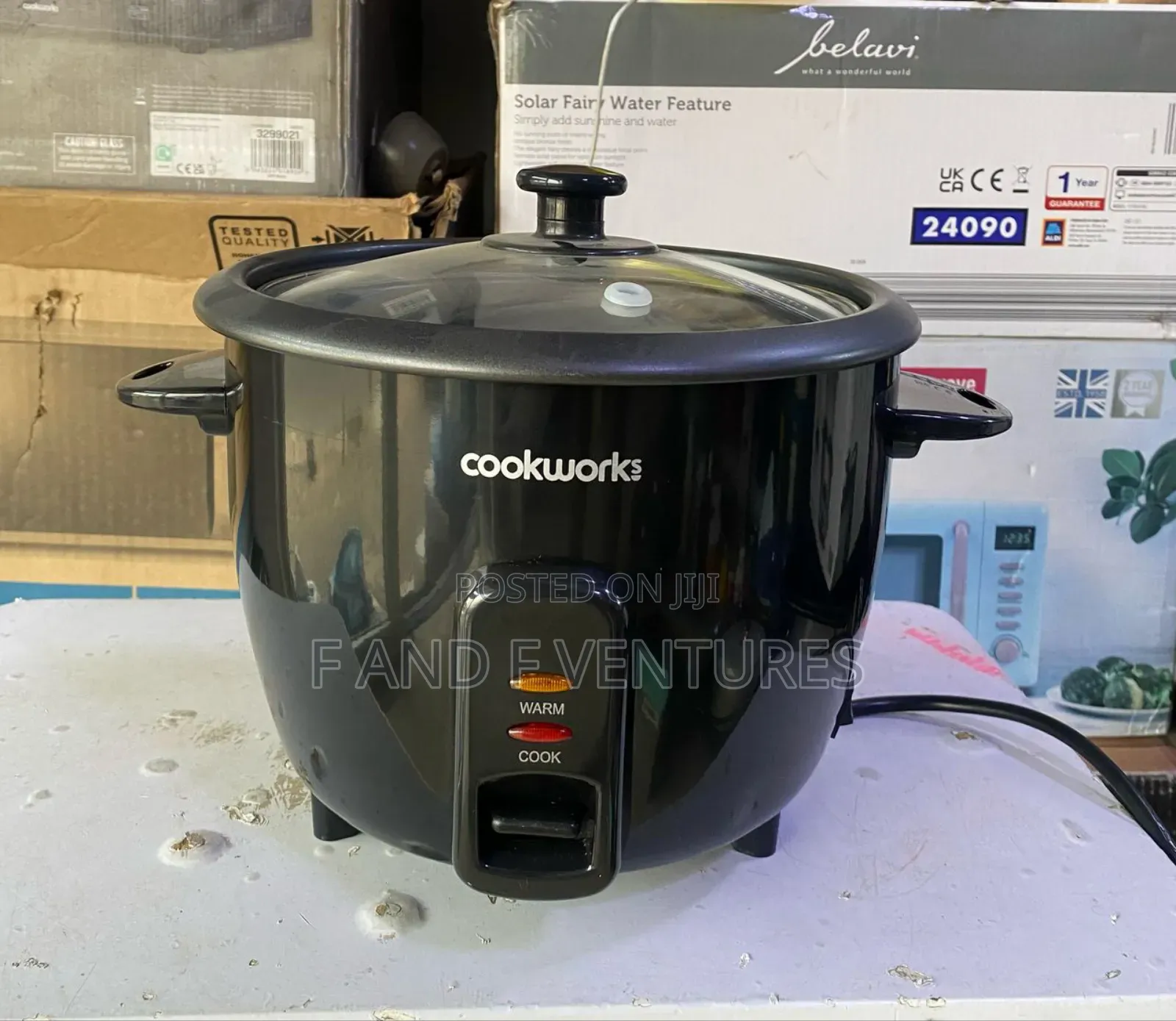 Cookworks Rice Cooker 1.5l - Uk