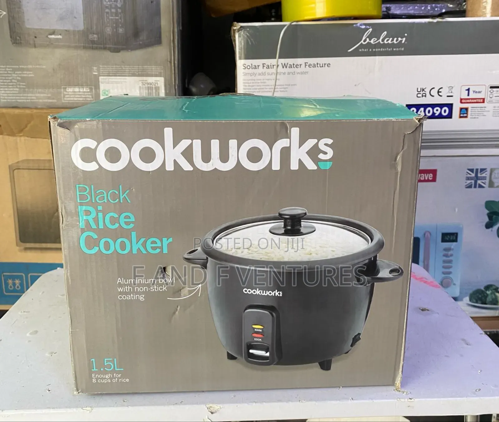 Cookworks Rice Cooker 1.5l - Uk