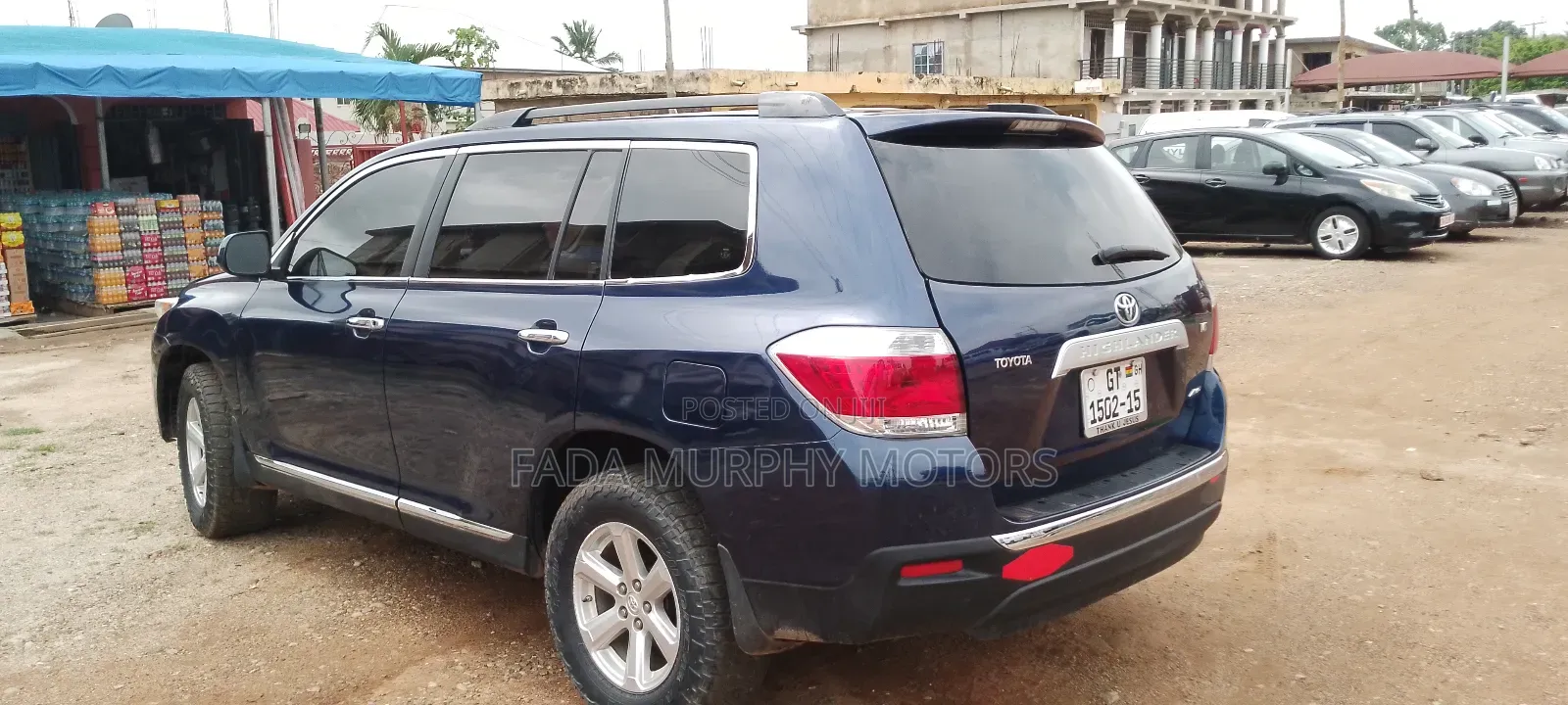 Toyota Highlander 2012 Blue