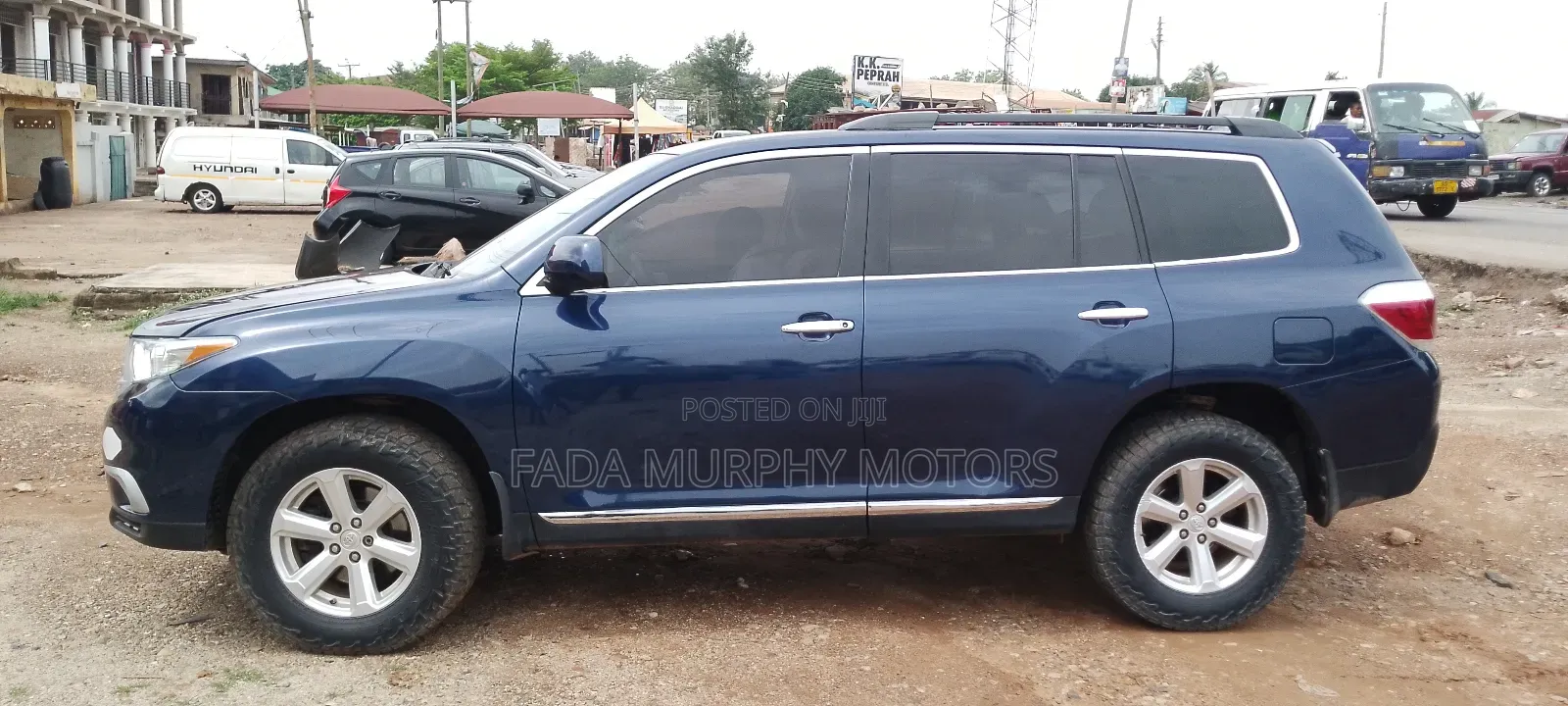 Toyota Highlander 2012 Blue