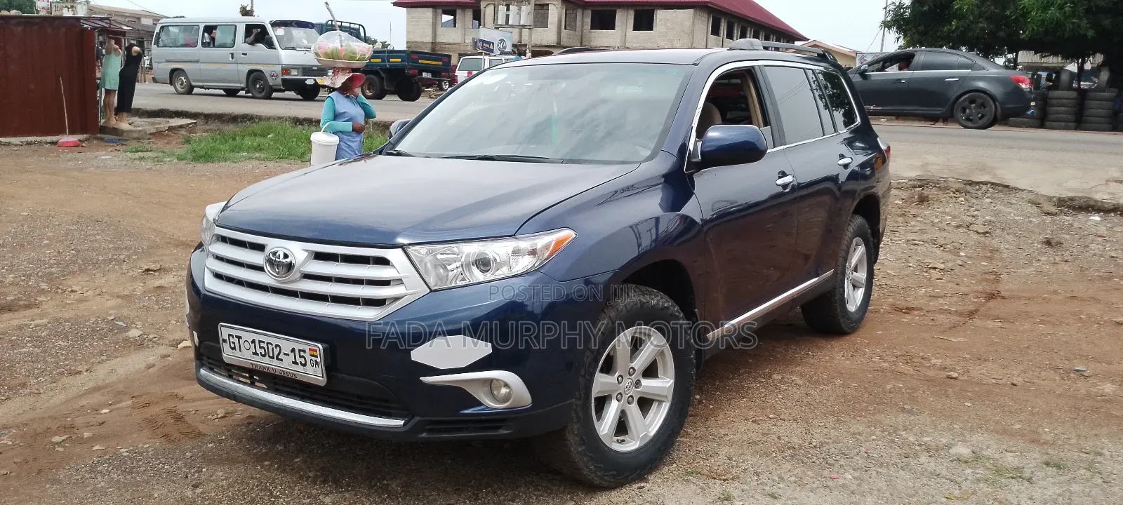 Toyota Highlander 2012 Blue