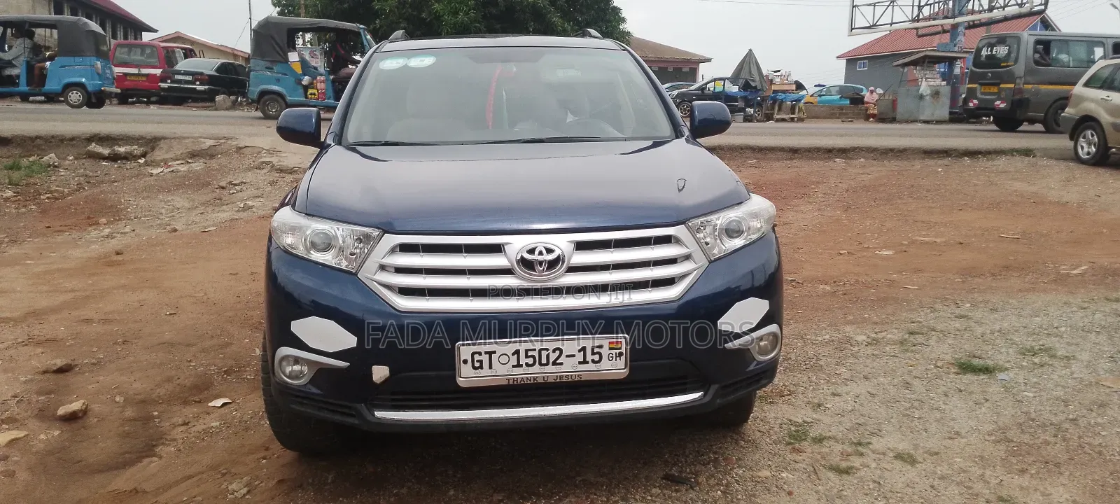 Toyota Highlander 2012 Blue