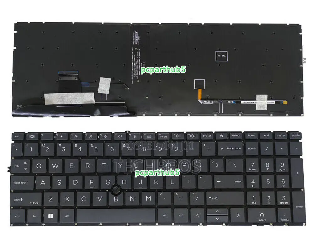 Original Elitebook 850 G7/G8, 855 G7/G8, 750 G7/G8 Keyboard
