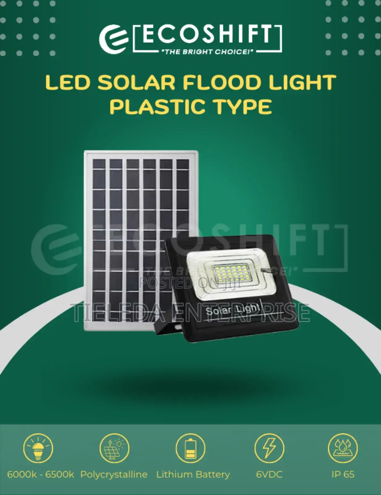 (88) Led Solar Flood Light