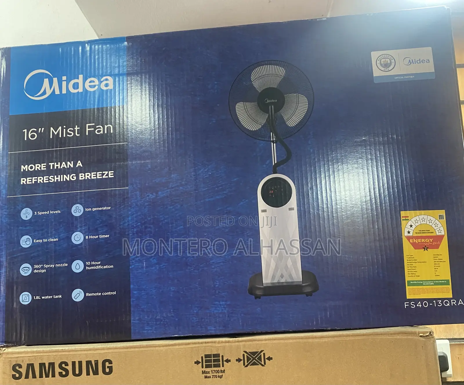 16 Inches Mistfan Midea