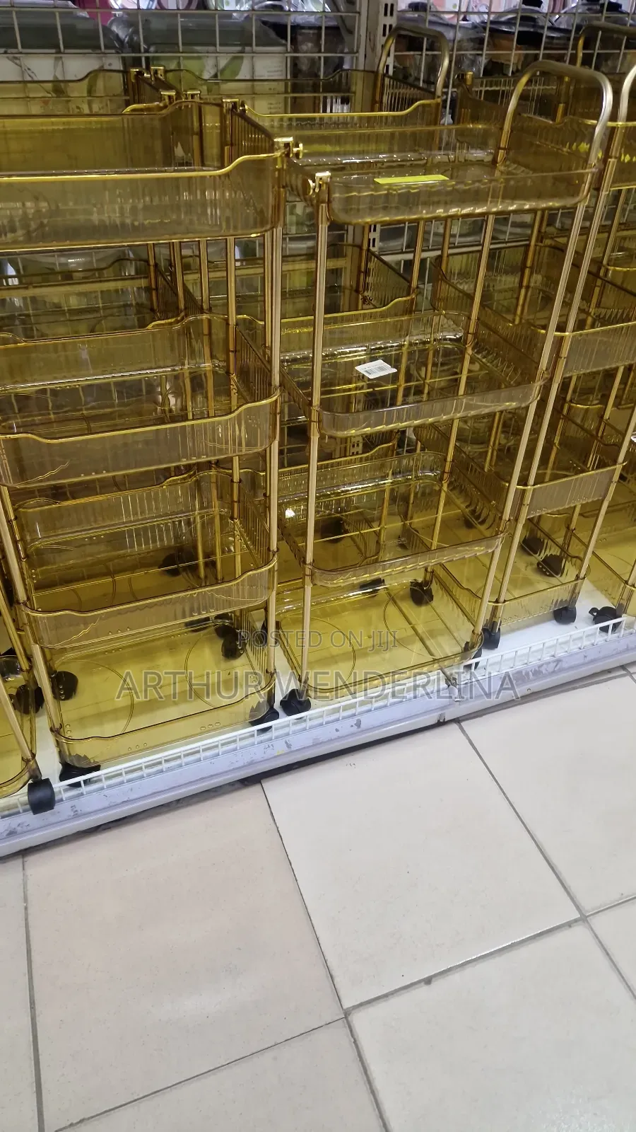 Plastic Storage Rack 4 Spaces or Column