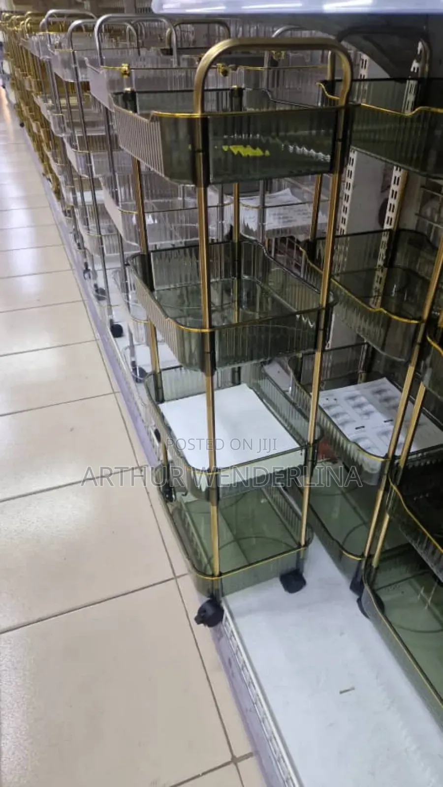 Plastic Storage Rack 4 Spaces or Column