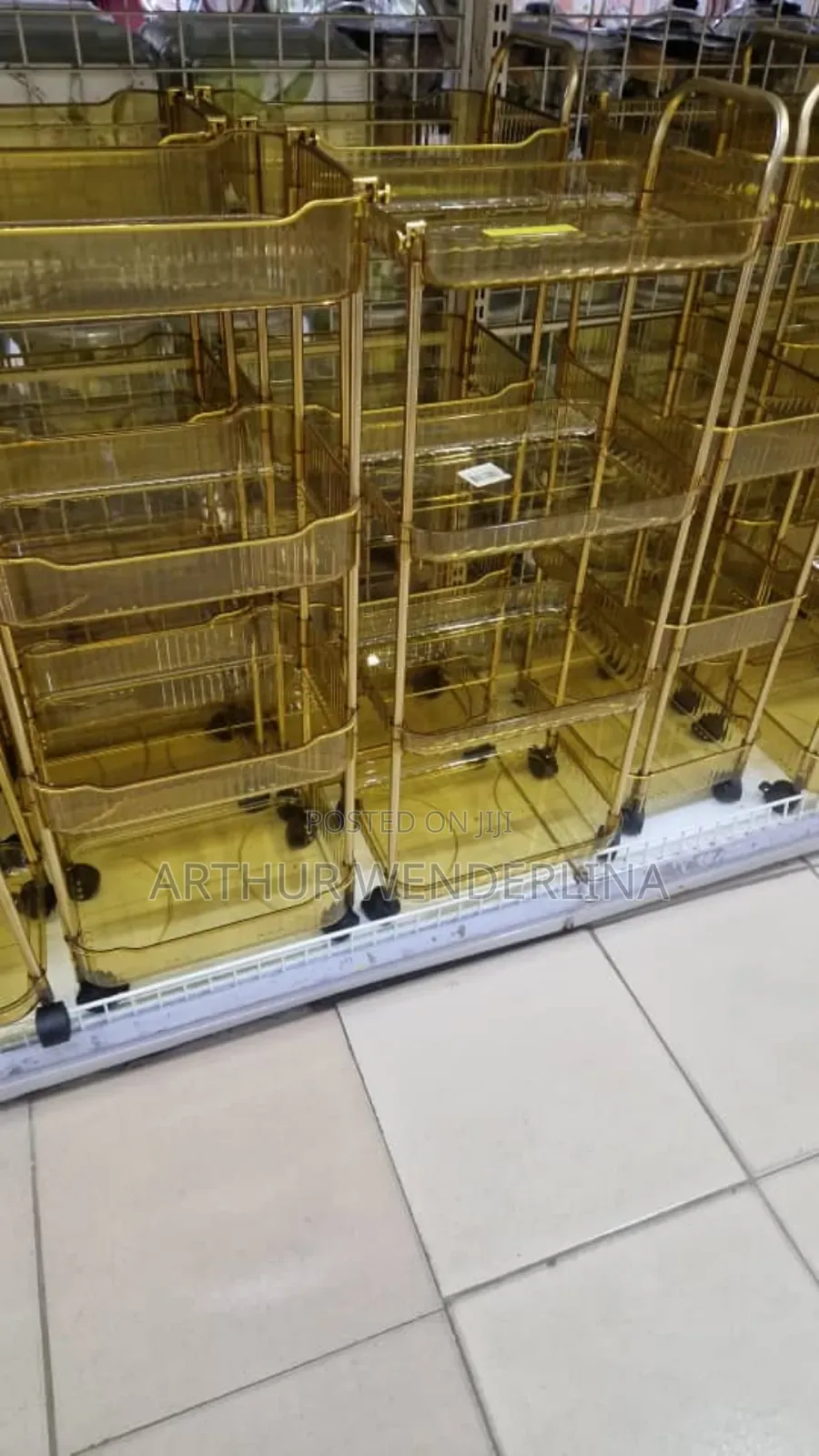 Plastic Storage Rack 4 Spaces or Column