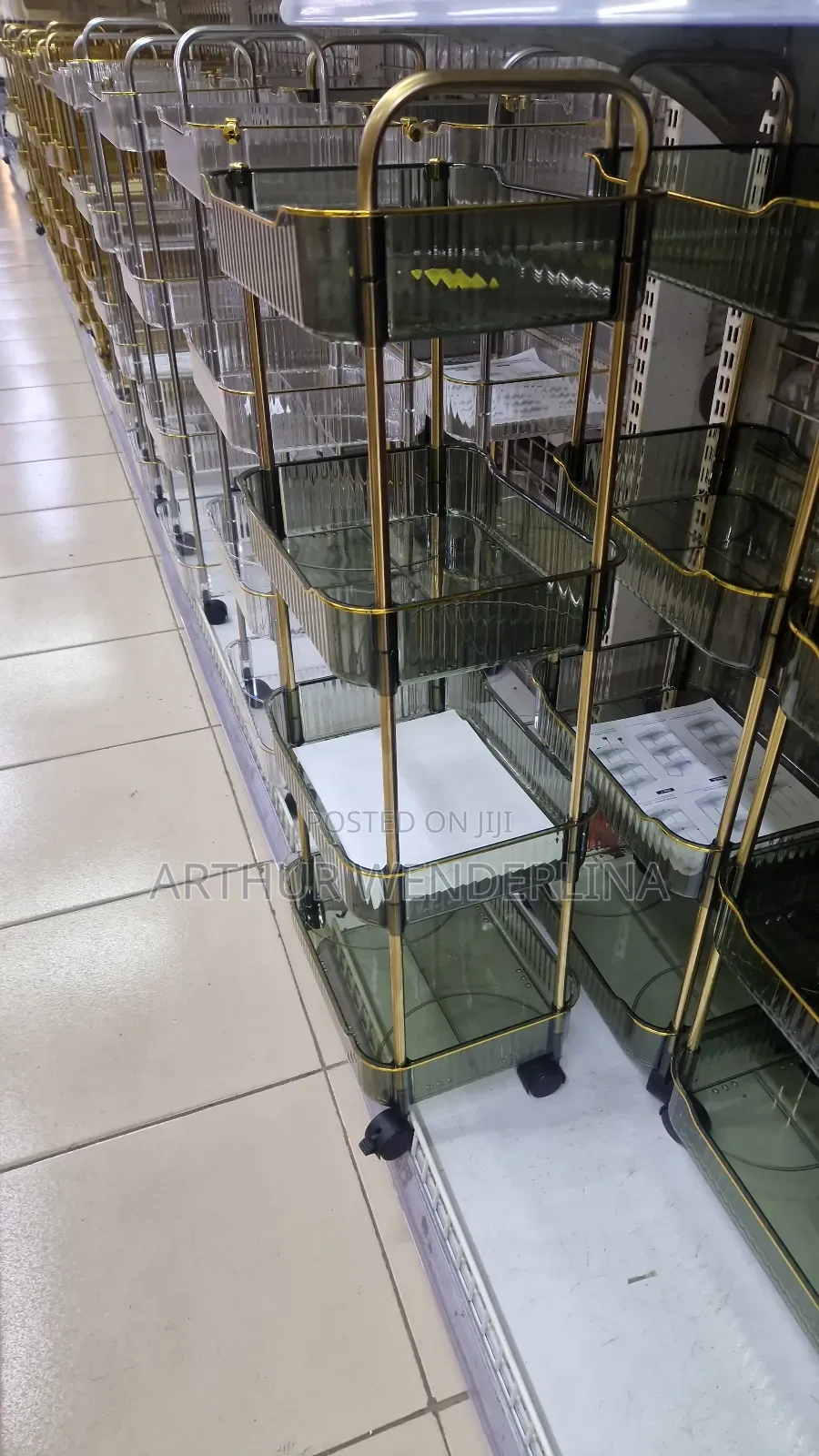 Plastic Storage Rack 4 Spaces or Column