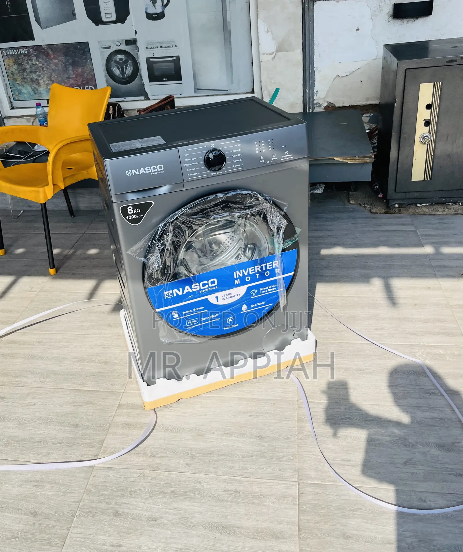 Shop Nasco 8kg Fully Auto Washing Machine.