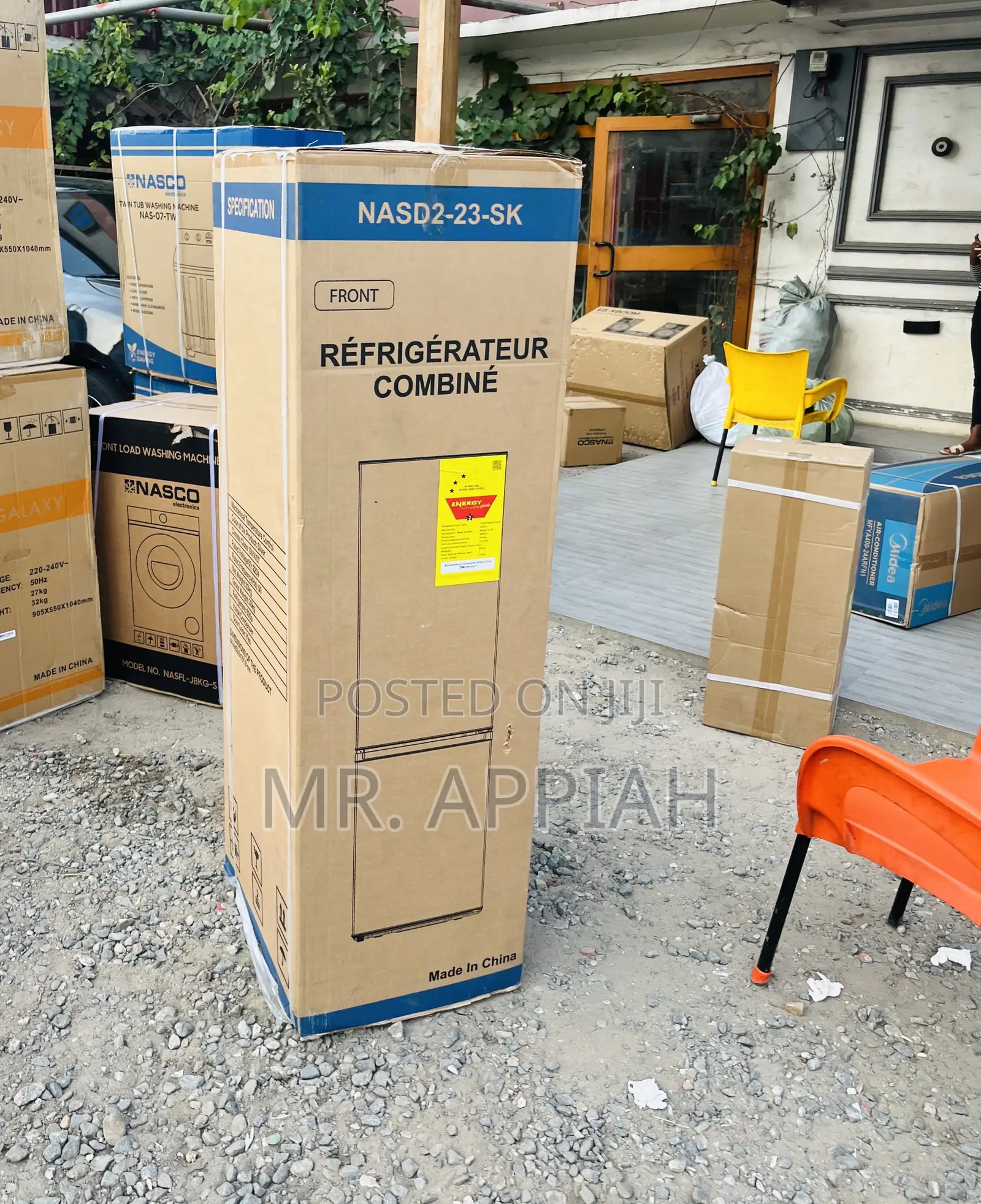 Shop Unique Nasco Bottom Freezer Fridge(Nasd2-23-Sk).