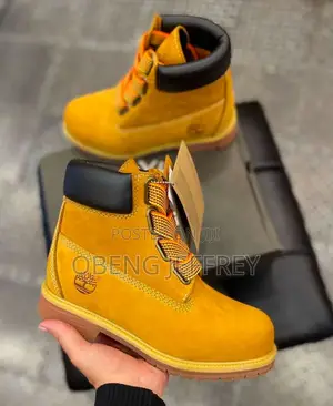 Original Timberland Boot Big Lace Yellow