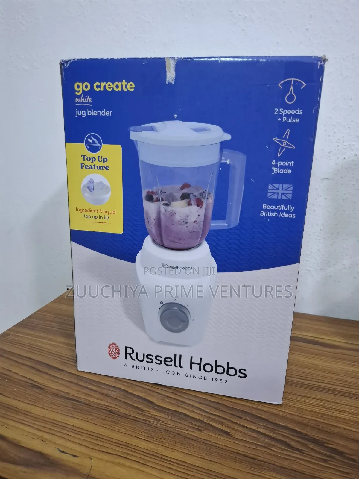 Russell Hobbs Go-Create Plastic Blender From Uk 