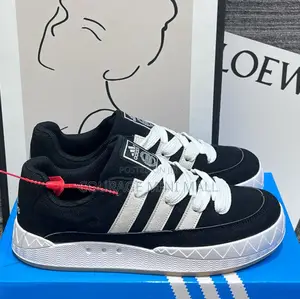 Photo - Adidas Campus Sneaker in Blue and Black
