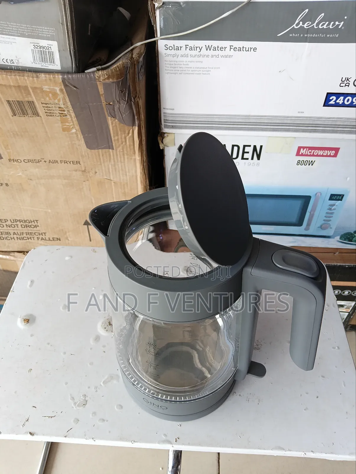 Gino Glass Kettle - Uk