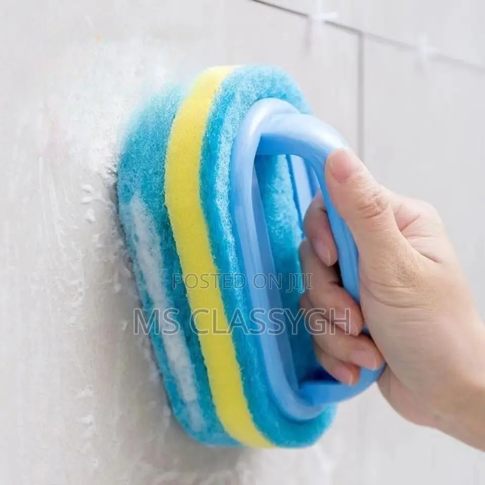 Sponge Ceramic Brush Kitchen Bathroom Toilet Cleaning Sponge