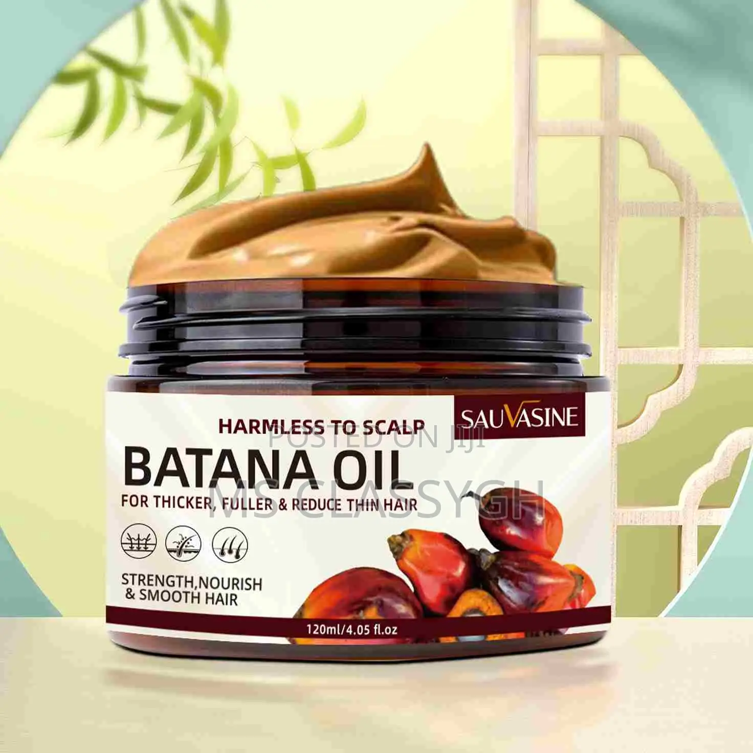 Batana Oil Hair Growth Natural Oil Hair Loss Anti-Breakage