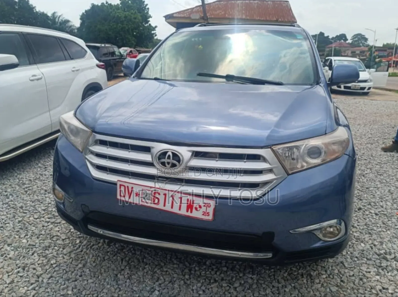 Toyota Highlander 2013 Blue