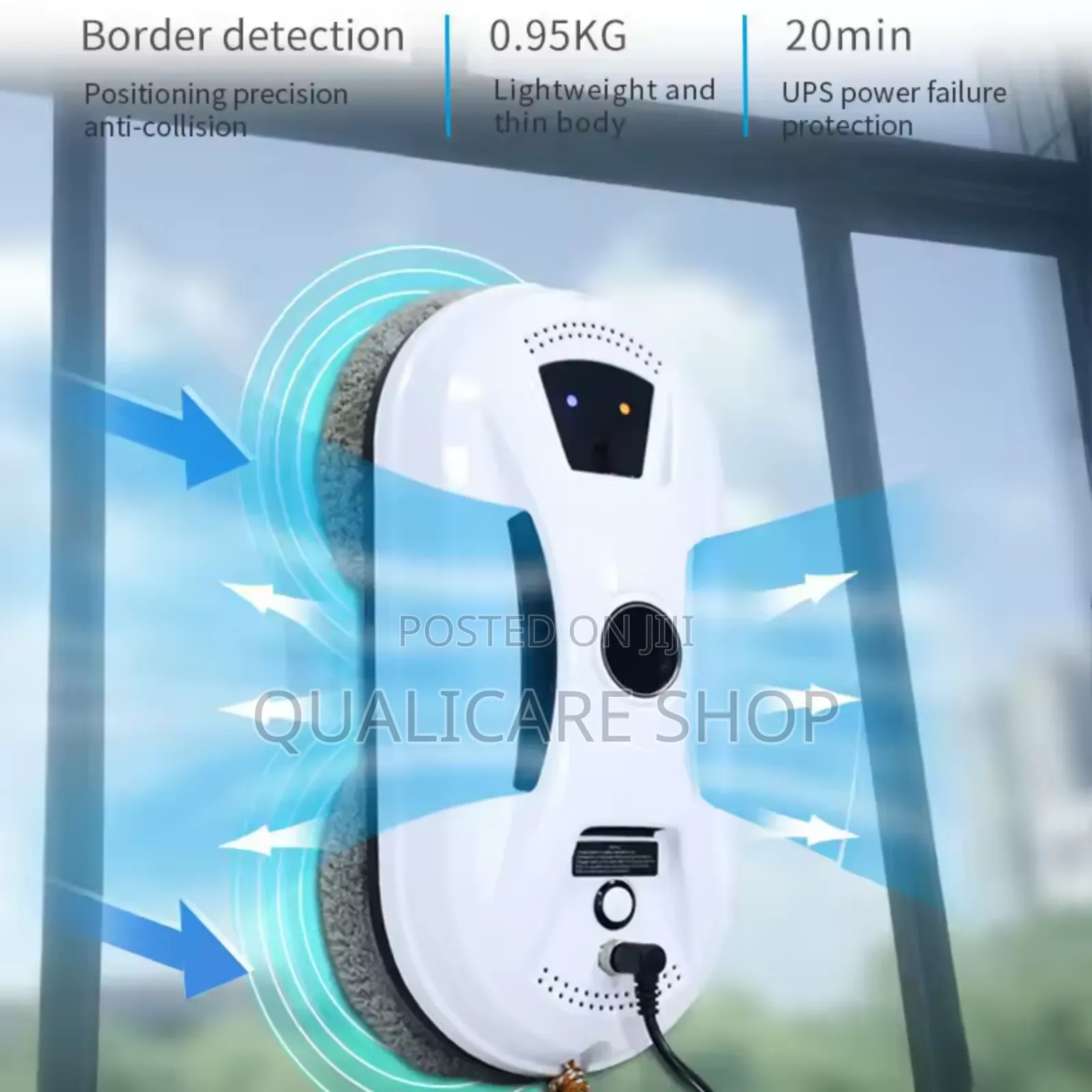 Intelligent Window Cleaning Robot
