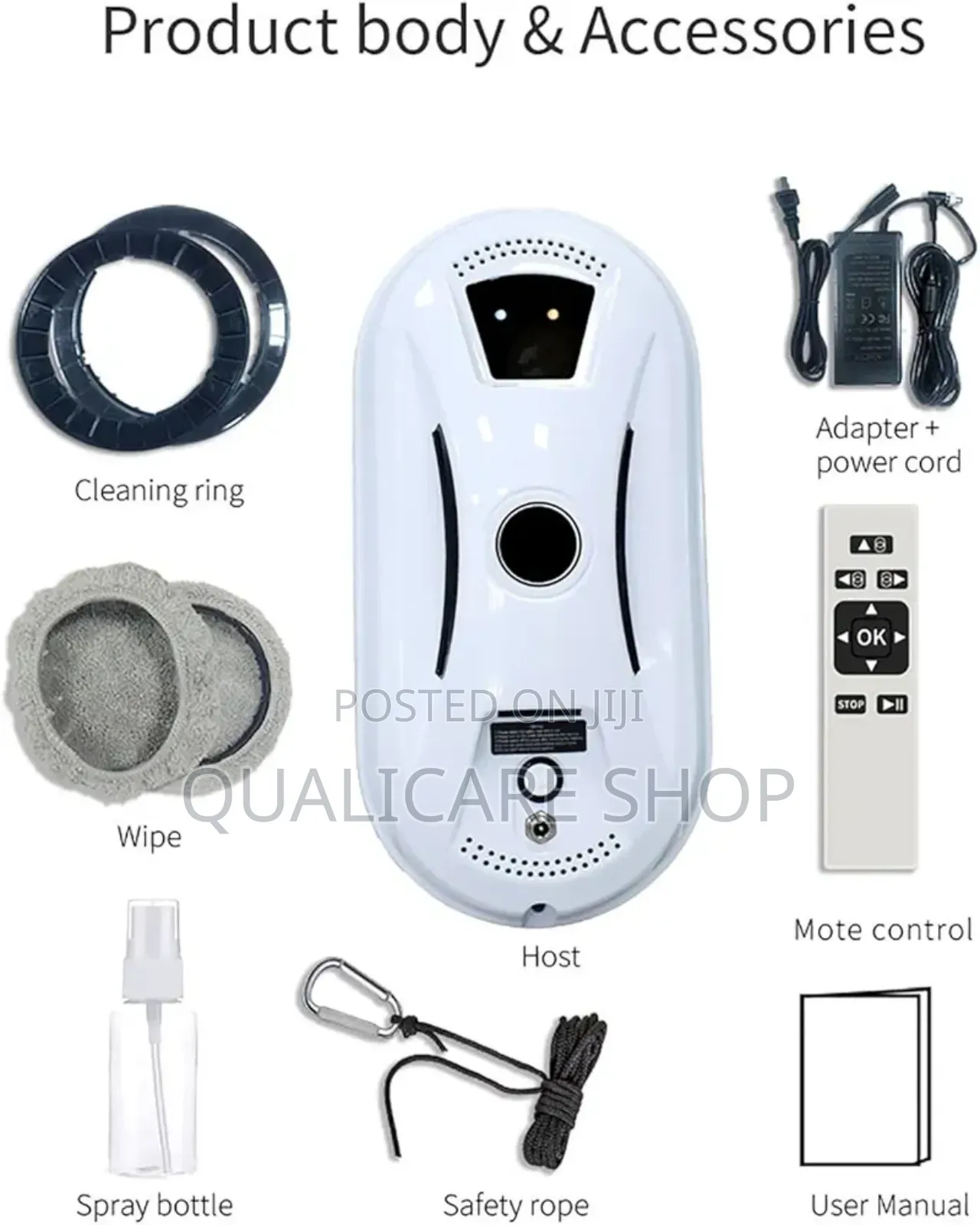 Intelligent Window Cleaning Robot