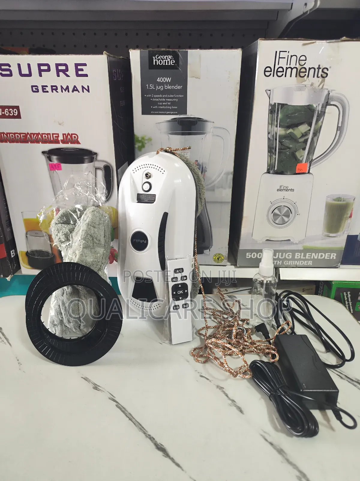 Intelligent Window Cleaning Robot