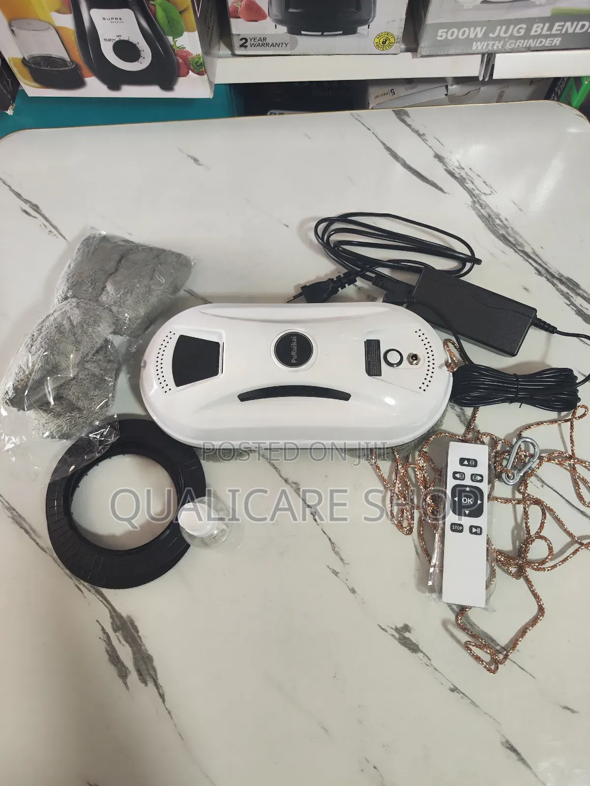 Intelligent Window Cleaning Robot