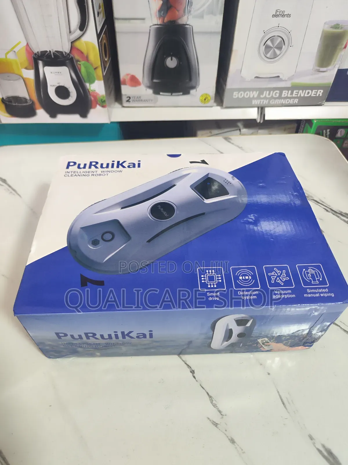 Intelligent Window Cleaning Robot