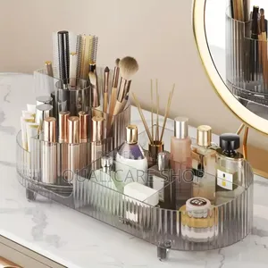 Rotating Makeup Organizer (Crystal Clear)