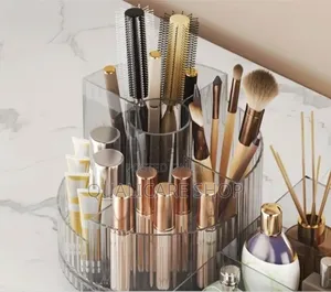 Rotating Makeup Organizer (Crystal Clear)