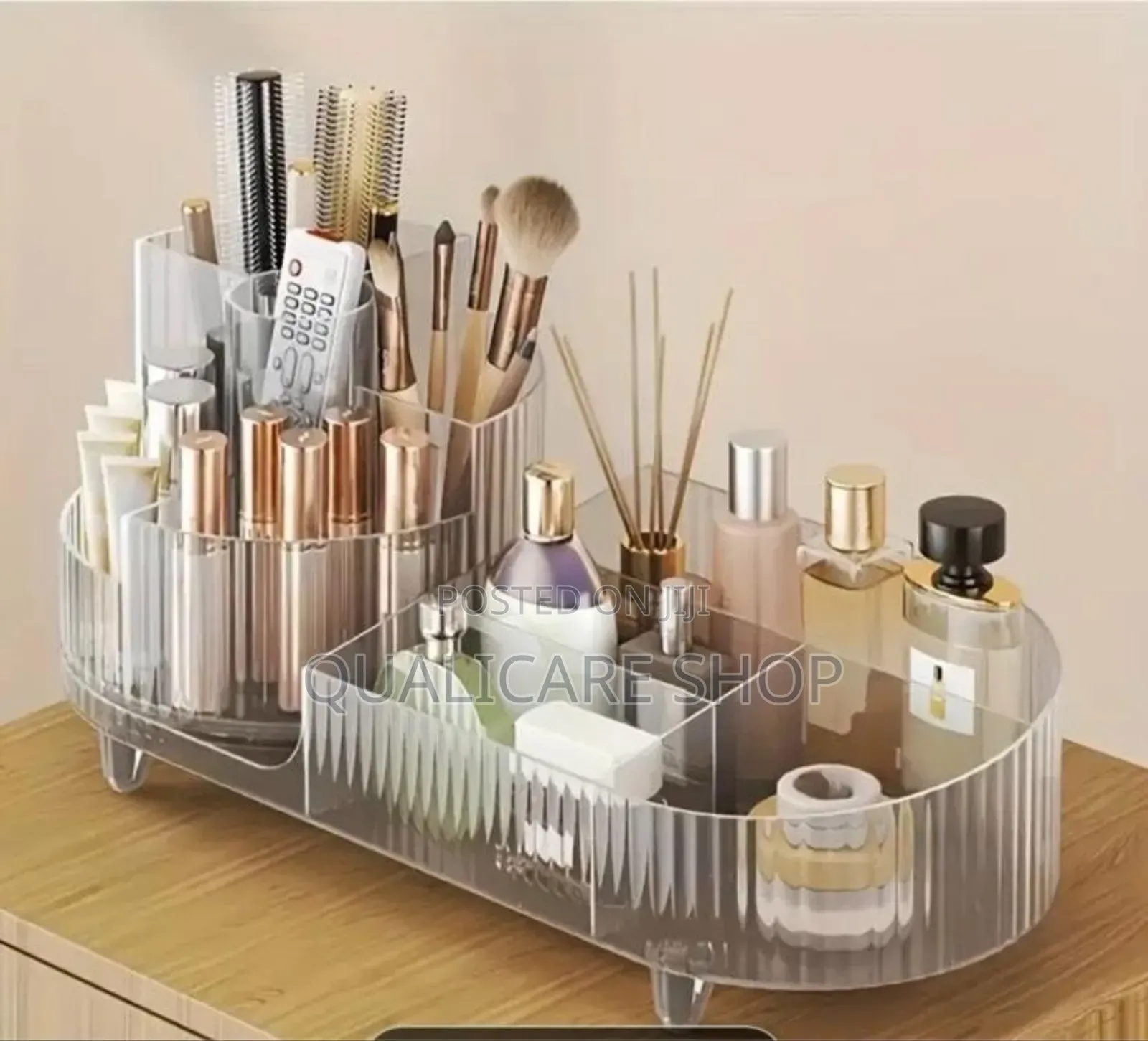 Rotating Makeup Organizer (Crystal Clear)