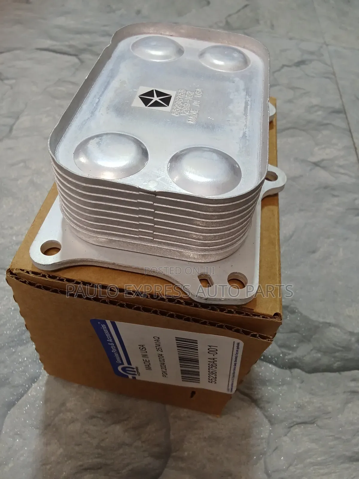 Engine Oil Cooler Fit for Fiat 500 Dodge Dart 1.4