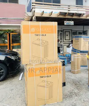 Sealed in Box Galaxy 13kg Twin Tab Washing Machine.
