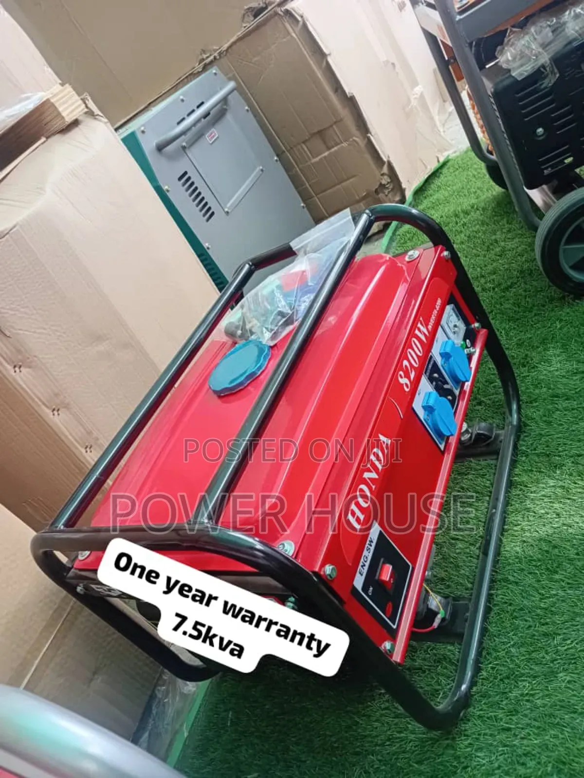 Labour Saving 7.5kva 8200watts Petrol Generator