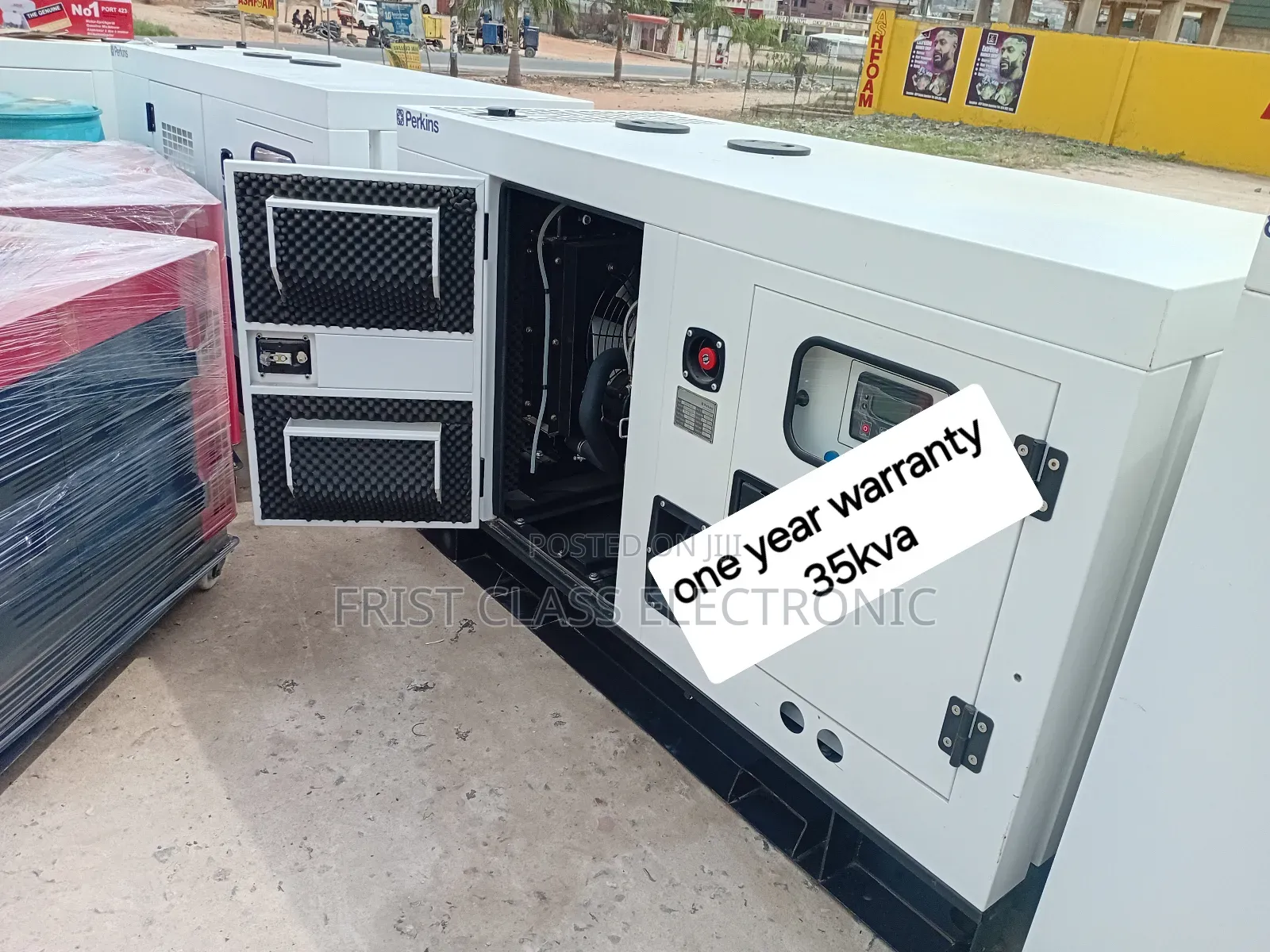 Durable and Effective 35kva Silent Diesel Generator