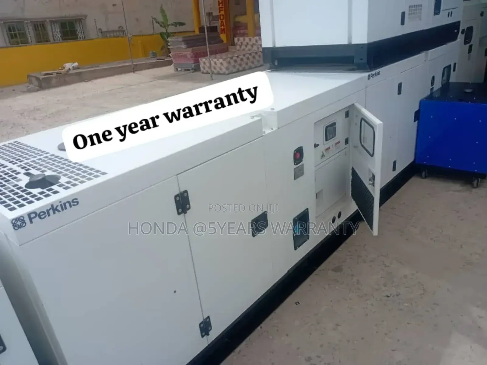 Energetic Perkins Generator 70kva 70kw Silent Diesel