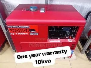 User Oriented 10kva 13000watts Honda Diesel Silent Generator