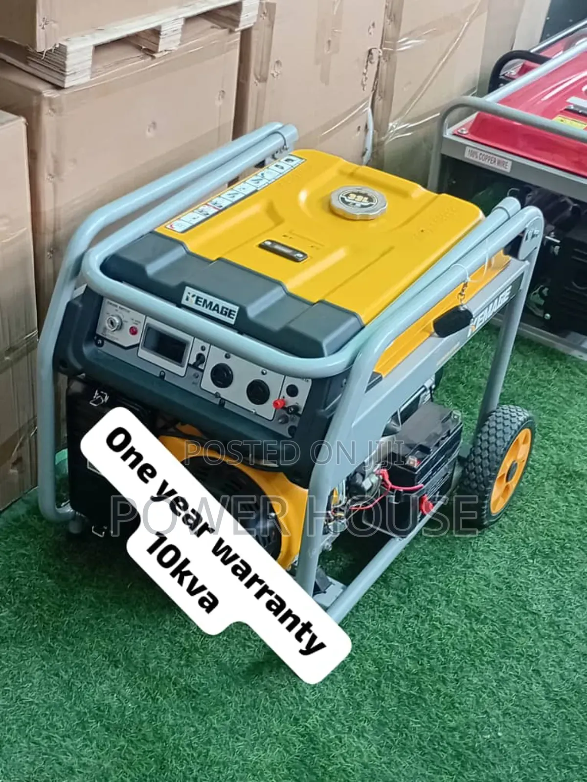 Trouble Free 10kva Kemage Petrol Generator Remote Start Uk