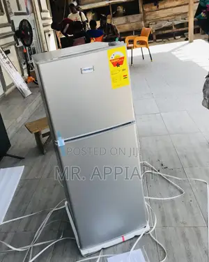 Efficient Nasco 112ltr Double Door Refrigerator(Nasf2-13fl)