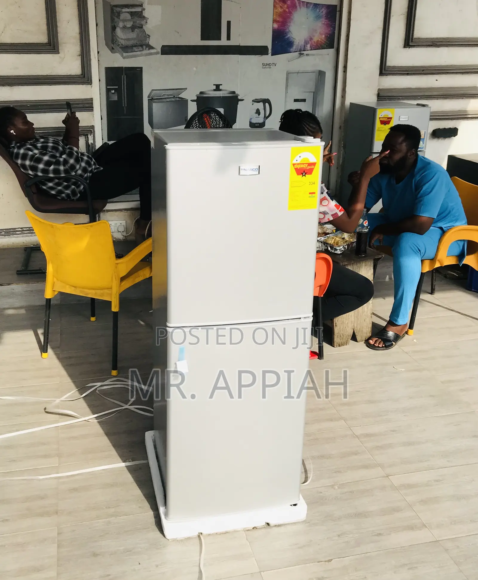 Ultra Chilling Nasco Nasf2-13fl 112l 2 Door Refrigerator.