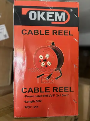 Okem Extension Cable Reel 50m Pure Copper 1.5mm