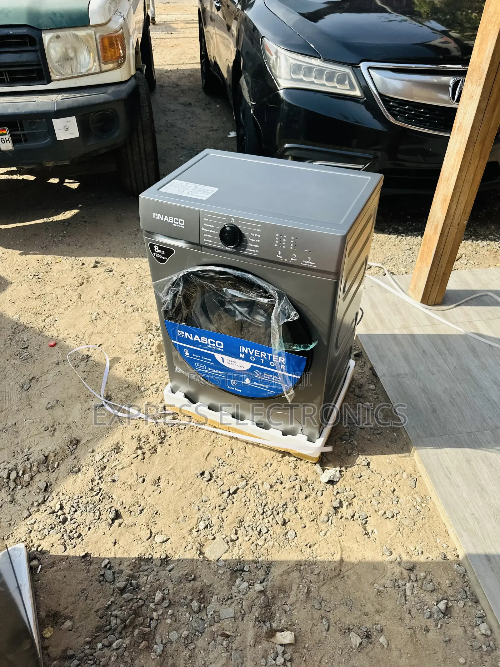 Intelligent Design Nasco Inverter 8kg Front Load Wm