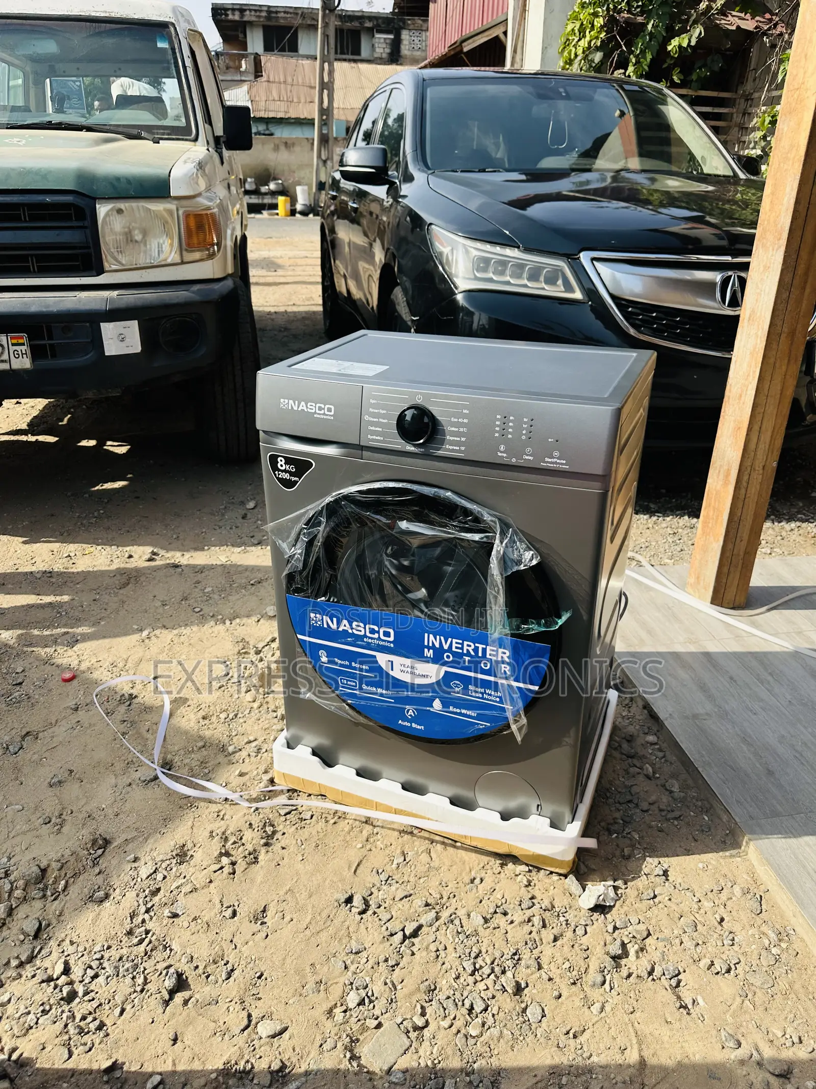 Strong  Washer Full Auto Nasco 8kg Front Load