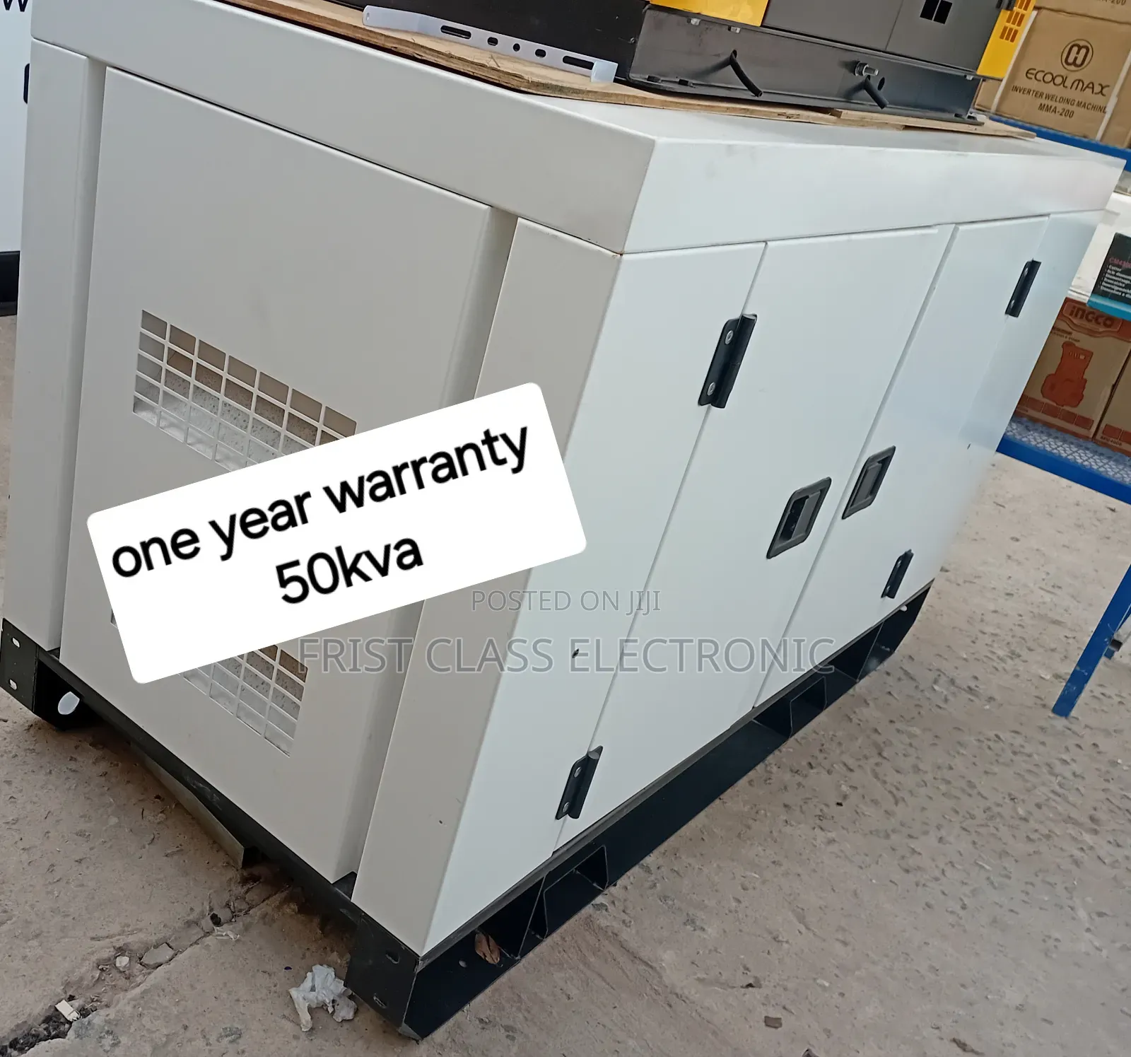 Commercial Grade 50kva Silent Diesel Generator