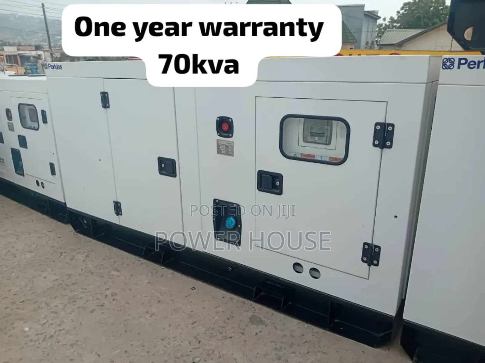 Serviceable 70kva 60000watts Perkins Diesel Generator Uk