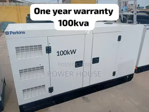 Serviceable 100kva Perkins Diesel 100kw Silent Generator