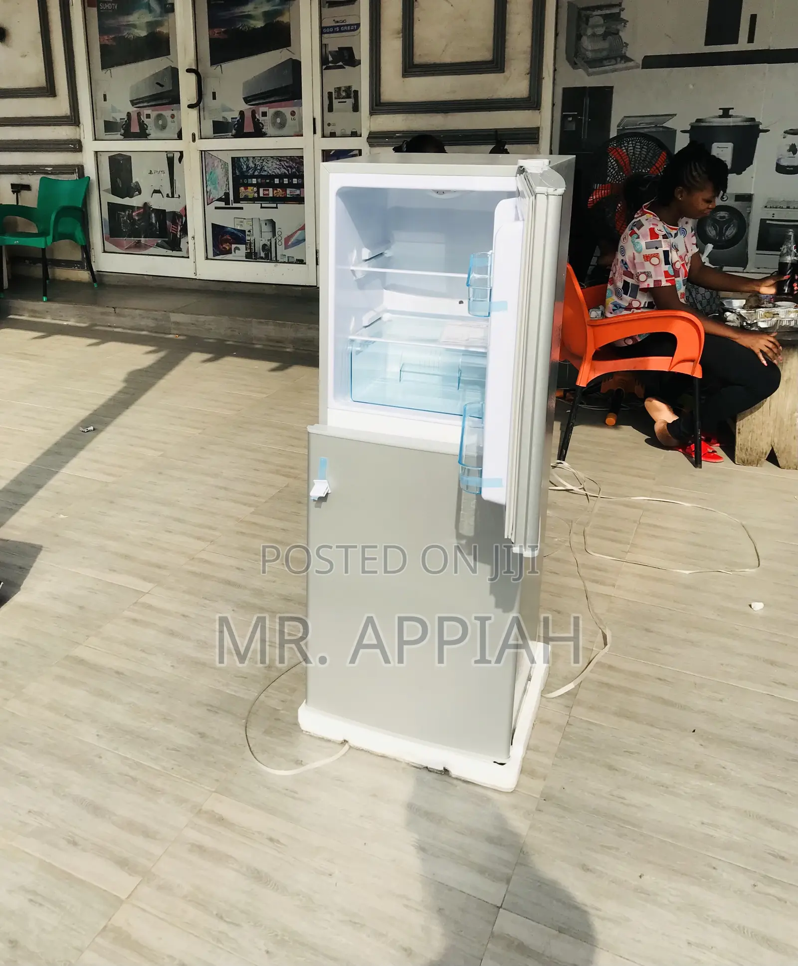 Extremely Chilling Nasco Nasf2-13s Double Door Fridge.