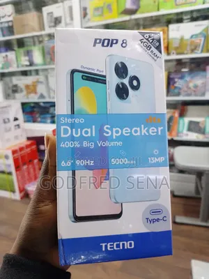 New Tecno Pop 8 64 GB Gray