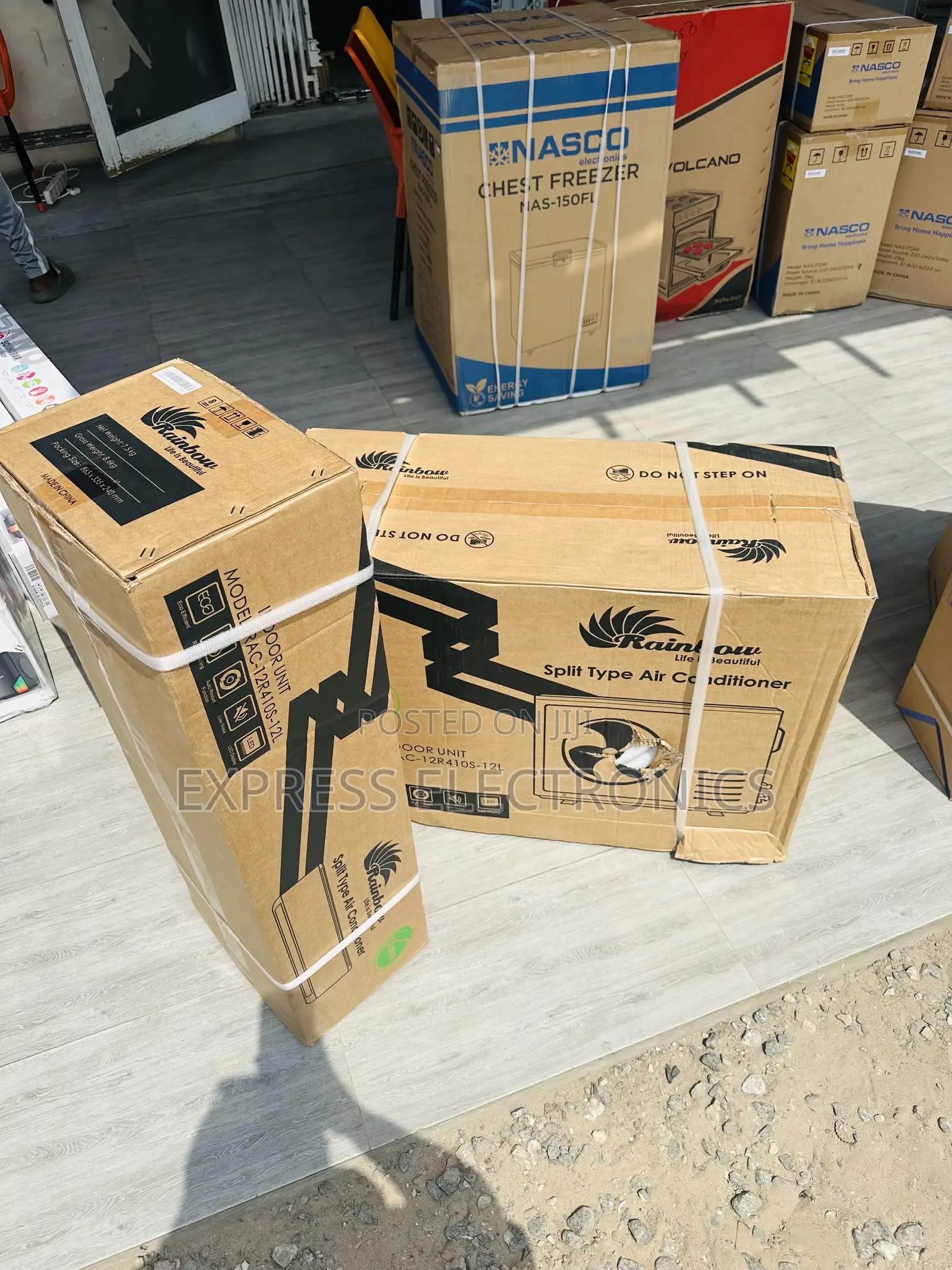 Low Noise Airflow System Rainbow Split R410 Gas 1.5hp